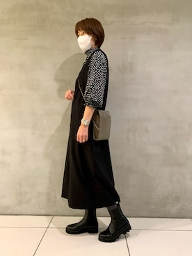 HIMIKO　横浜高島屋店さん（レディース・163cm）の秋コーディネート