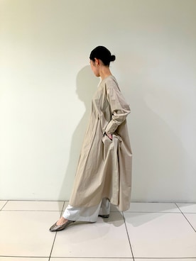 「アイテム（シューズ）」を使った、HIMIKO　横浜高島屋店さん（レディース・159cm）の春コーディネート