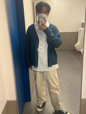 りーあおさん(メンズ・180cm)の春コーディネート