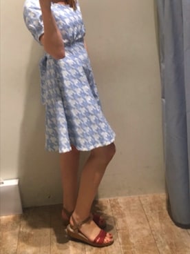 「ABC-MART（エービーシーマート）のアイテム（鞋子、ピンク系）」を使った、Sharii_closetさん（レディース・158cm）の秋コーディネート