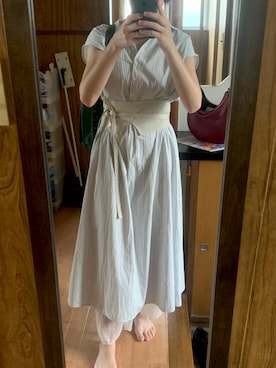 「LADYMADE（レディメイド）のアイテム（时尚配件、ホワイト系）」を使った、Sharii_closetさん（レディース・158cm）の秋コーディネート