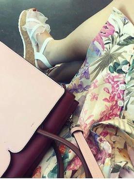 「ZARA（ザラ）のアイテム（ワンピース/ドレス）」を使った、Sharii_closetさん（レディース・158cm）の夏コーディネート
