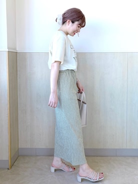 MATSUさん（レディース・158cm）の夏コーディネート