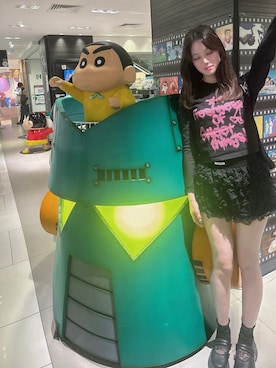 「KIRSH（キルシー）のアイテム」を使った、miuさん（レディース・168cm）の夏コーディネート