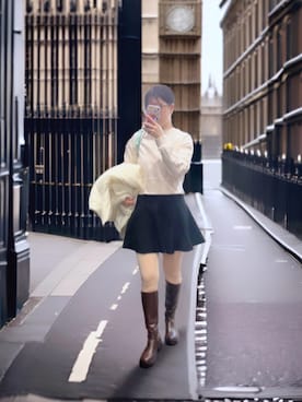 「アイテム（スウェット）」を使った、patopato7さん（レディース・158cm・20代）の春コーディネート
