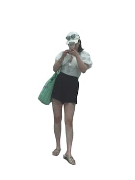 「アイテム（トートバッグ）」を使った、patopato7さん（レディース・158cm・20代）の夏コーディネート