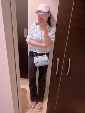 「アイテム（キャップ）」を使った、patopato7さん（レディース・158cm・20代）の夏コーディネート
