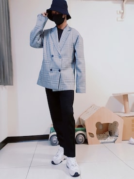 「Step Korea（Step Korea）のアイテム」を使った、Yu Chuan Huangさん（メンズ・167cm）の春コーディネート