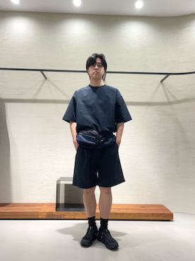 柳田倫太郎さん（メンズ・174cm）の夏コーディネート
