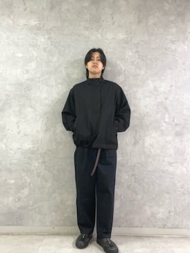 柳田倫太郎さん（メンズ・174cm）の春コーディネート