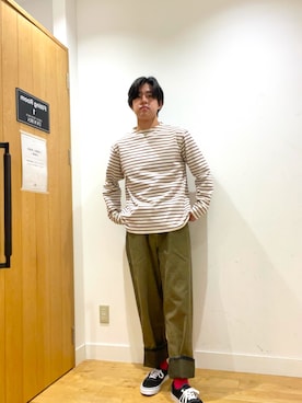 「メンズスタイル」｜柳田倫太郎さん（メンズ・174cm）の夏コーディネート