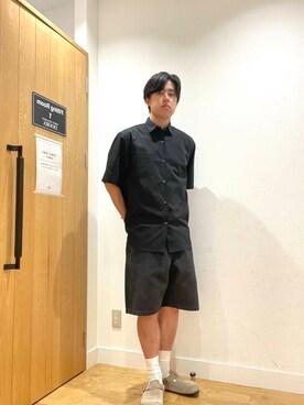 柳田倫太郎さん(メンズ・174cm)の夏コーディネート