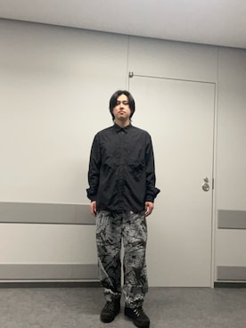 柳田倫太郎さん（メンズ・174cm）の冬コーディネート