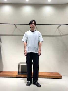 柳田倫太郎さん（メンズ・174cm）の夏コーディネート