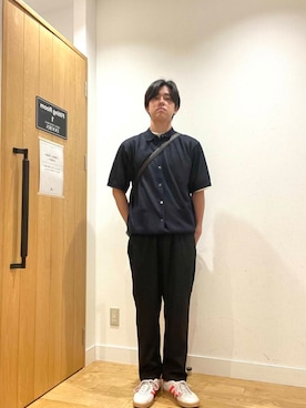 「アーバンリサーチドアーズ」｜柳田倫太郎さん（メンズ・174cm）の夏コーディネート