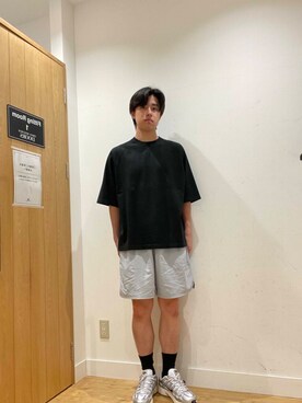 「SCREEN STARS（スクリーンスターズ）のアイテム」を使った、柳田倫太郎さん（メンズ・174cm）の夏コーディネート