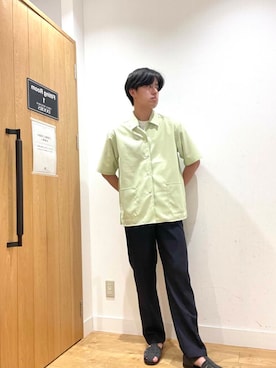 柳田倫太郎さん（メンズ・174cm）の夏コーディネート