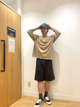 柳田倫太郎さん（メンズ・174cm）の夏コーディネート