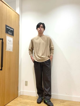 「アーバンリサーチドアーズ」｜柳田倫太郎さん（メンズ・174cm）の夏コーディネート