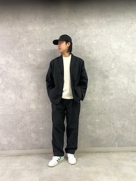 柳田倫太郎さん（メンズ・174cm）の春コーディネート