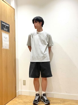 「アーバンリサーチドアーズ」｜柳田倫太郎さん（メンズ・174cm）の夏コーディネート