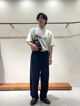 柳田倫太郎さん(メンズ・174cm)の夏コーディネート