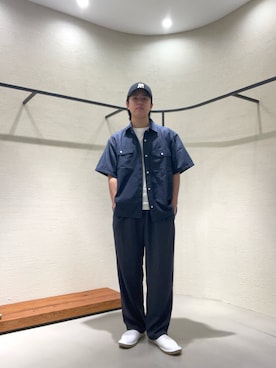 柳田倫太郎さん（メンズ・174cm）の春コーディネート