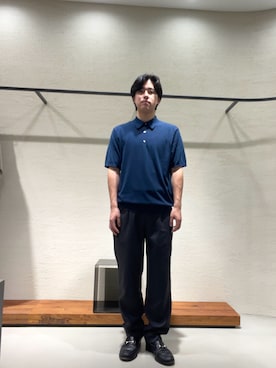 柳田倫太郎さん(メンズ・174cm)の夏コーディネート