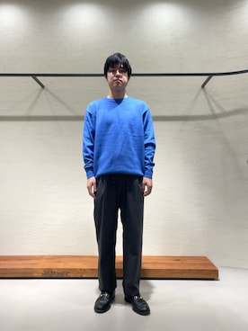 柳田倫太郎さん(メンズ・174cm)の秋コーディネート