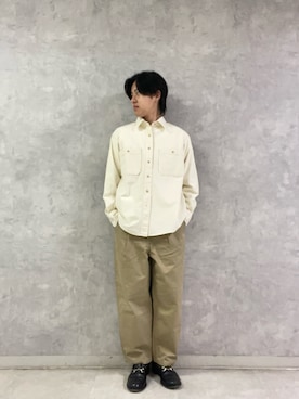 柳田倫太郎さん（メンズ・174cm）の春コーディネート