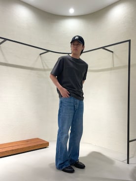 柳田倫太郎さん（メンズ・174cm）の春コーディネート