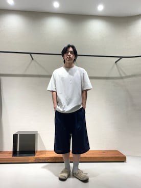 柳田倫太郎さん(メンズ・174cm)の夏コーディネート