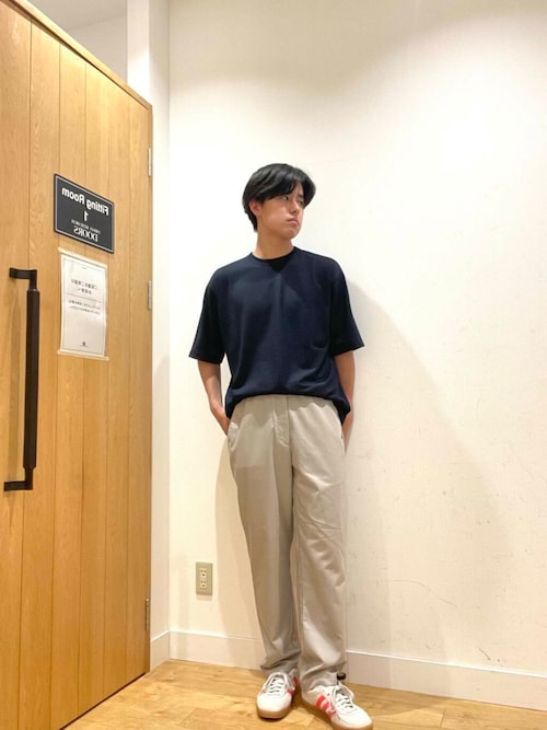 速乾/接触冷感/イージーケア』ウールライクイージートラウザー