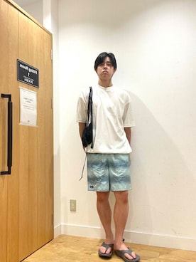 柳田倫太郎さん(メンズ・174cm)の夏コーディネート
