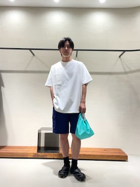 柳田倫太郎さん(メンズ・174cm)の夏コーディネート