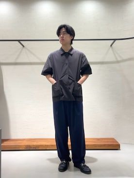 柳田倫太郎さん(メンズ・174cm)の夏コーディネート