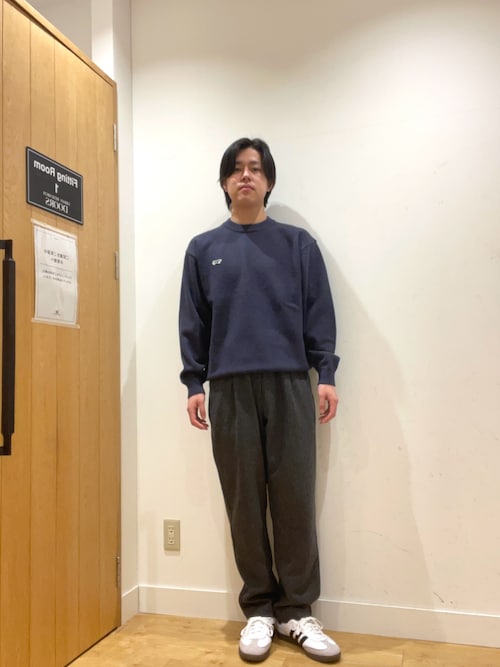 セール】ウール混ヘリンボーンイージートラウザー（その他パンツ