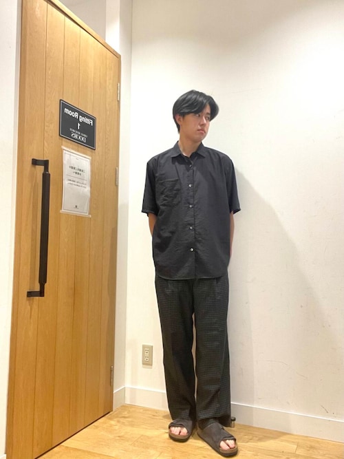 FARAH　Out Tuck Wide Tapered PANTS
