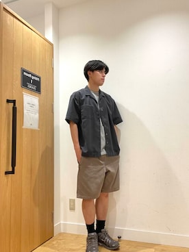 柳田倫太郎さん（メンズ・174cm）の夏コーディネート