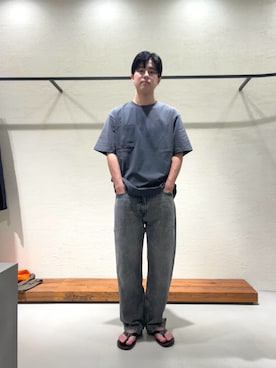 柳田倫太郎さん(メンズ・174cm)の夏コーディネート
