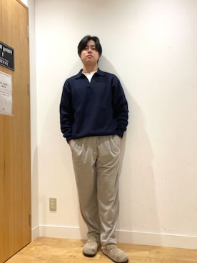 「アーバンリサーチドアーズ」｜柳田倫太郎さん（メンズ・174cm）の秋コーディネート