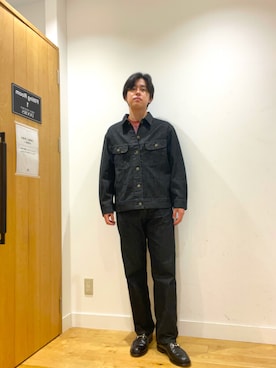 「Lee（リー）のアイテム」を使った、柳田倫太郎さん（メンズ・174cm）の夏コーディネート