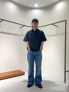 柳田倫太郎さん（メンズ・174cm）の春コーディネート