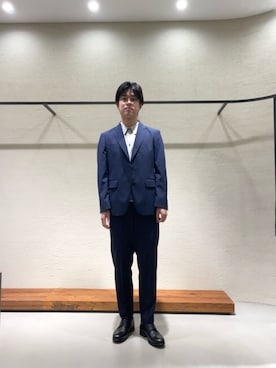 柳田倫太郎さん(メンズ・174cm)の秋コーディネート
