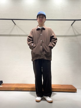 「URBAN RESEARCH DOORS」｜柳田倫太郎さん（メンズ・174cm）の秋コーディネート
