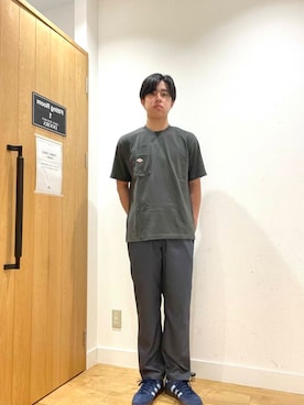 「DANTON」｜柳田倫太郎さん（メンズ・174cm）の夏コーディネート