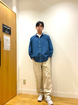 「アーバンリサーチドアーズ」｜柳田倫太郎さん（メンズ・174cm）の秋コーディネート