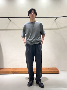 柳田倫太郎さん(メンズ・174cm)の夏コーディネート