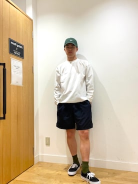 柳田倫太郎さん（メンズ・174cm・20代）の夏コーディネート