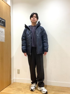 柳田倫太郎さん（メンズ・174cm）の秋コーディネート